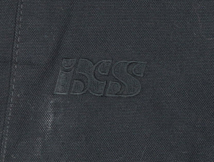 iXS Men's Black M Motorcycle Jacket Waterproof Belted Biker Style