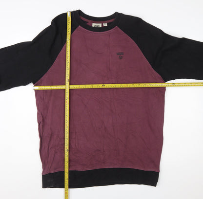 Vans Mens Multicoloured L Pullover Crew Neck Sweatshirt