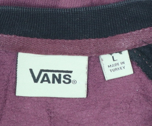 Vans Mens Multicoloured L Pullover Crew Neck Sweatshirt