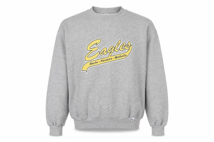 Russell Athletic Men's Grey XL Pullover Sports Sweatshirt