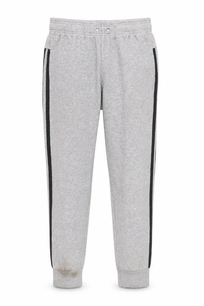 Adidas Womens Grey Jogger Trousers Size M Sports Stripe Casual