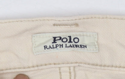 Polo Ralph Lauren Men's Beige Straight Denim Jeans 34x30