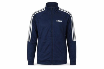 Adidas Men's Blue Full Zip Sports Sweatshirt Size S
