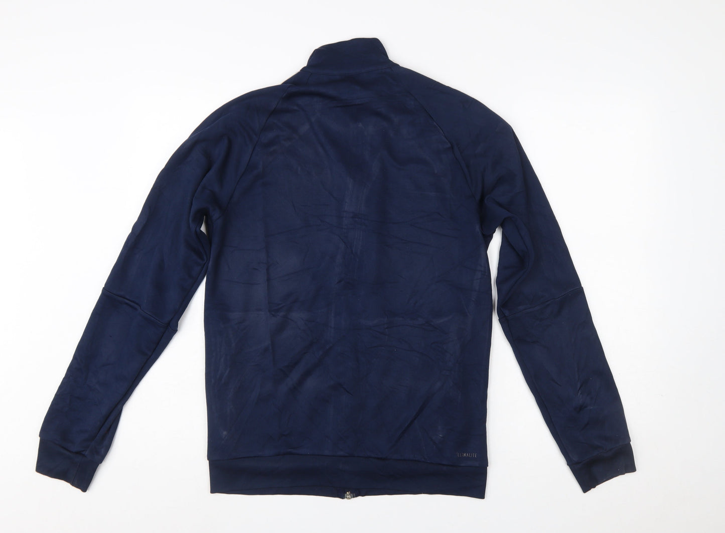 Adidas Men's Blue Full Zip Sports Sweatshirt Size S