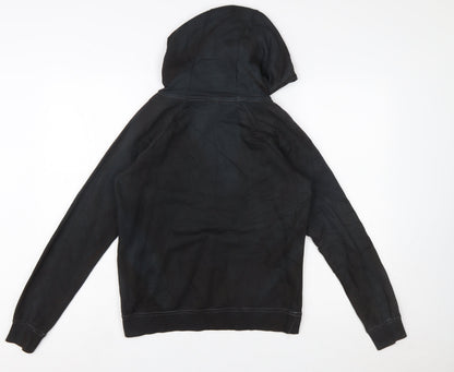 Nike Men's Black XS Pullover Hoodie Fleece Logo Sweatshirt