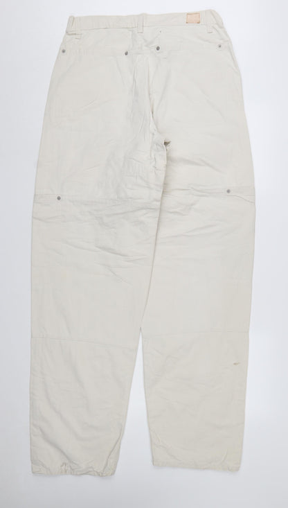 Levi's Men's Beige 32x36 Straight Leg Cotton Jeans