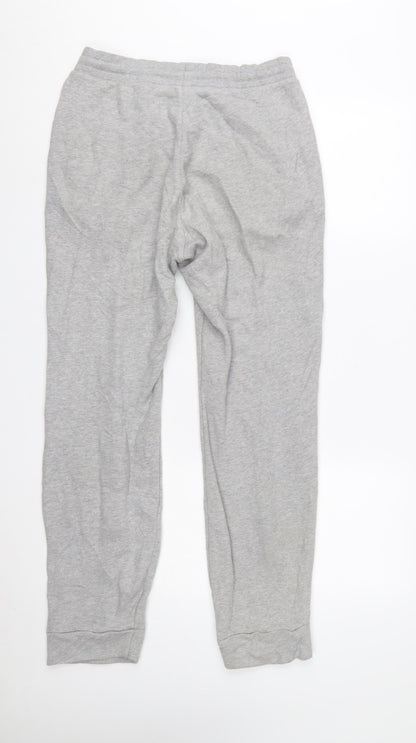 Adidas Men's Grey Jogger Sweatpants M Regular Fit Tapered