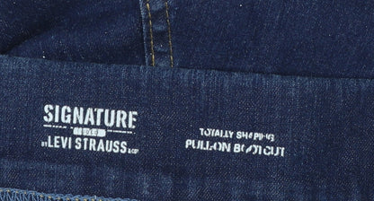 Levi Strauss Women's Blue Bootcut Stretch Jeans Size 28 Plus