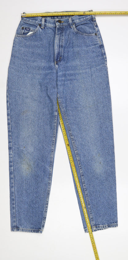 Lee Women's Blue High Rise Mom Jeans Size 10 Vintage Denim
