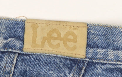 Lee Women's Blue High Rise Mom Jeans Size 10 Vintage Denim