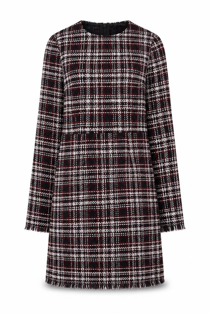 Missguided Women’s Multicoloured Check Shift Dress Size 8