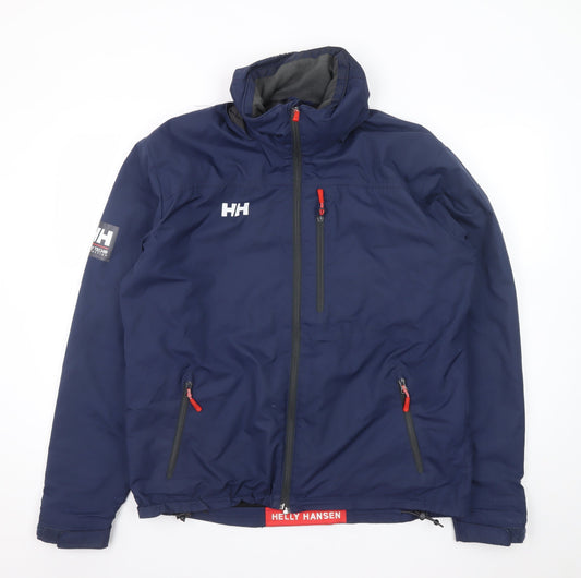 Helly Hansen Men's Blue Waterproof L Full Zip Softshell Jacket