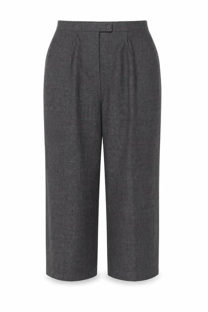 Dunnes St. Bernard Women’s Grey Wide-Leg Trousers Size 16