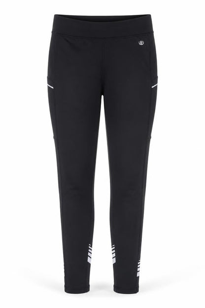Dunnes St. Bernard Women's Black Ankle Running Leggings Size S