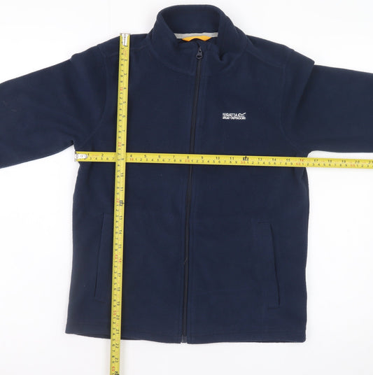 Regatta Boys Blue Fleece Full Zip Basic Jacket 11-12 Years