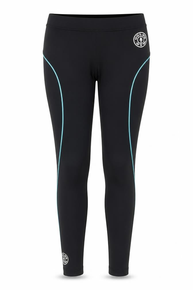 Gold's Gym Women's Black Ankle Leggings M Polyester Elastane