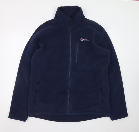 Berghaus Men’s Blue Fleece Full Zip Outdoor Jacket XL