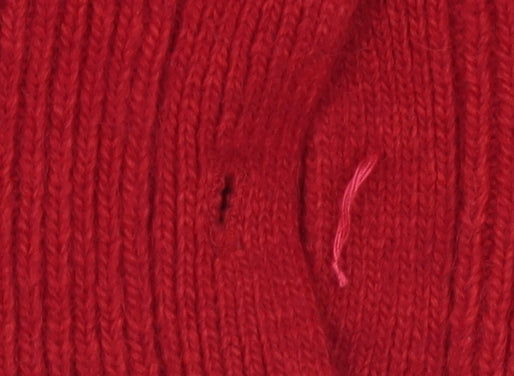 Dunnes Stores Women Red Short Sleeve V-Neck Cardigan 10-12
