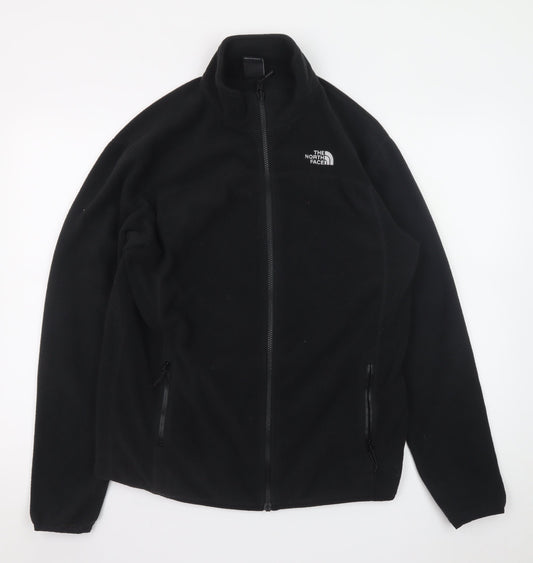 The North Face Men's Black Fleece Full Zip Jacket Size M