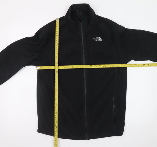 The North Face Men's Black Fleece Full Zip Jacket Size M