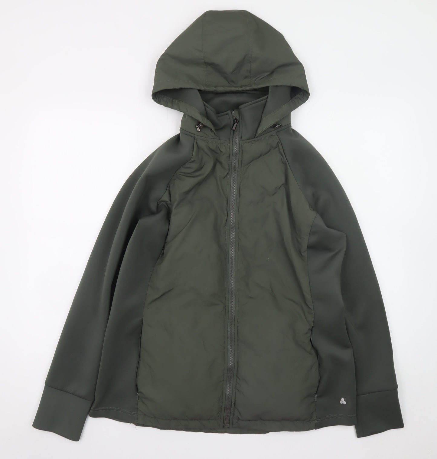 Dunnes Stores Men's Green Hooded Softshell Jacket L Regular