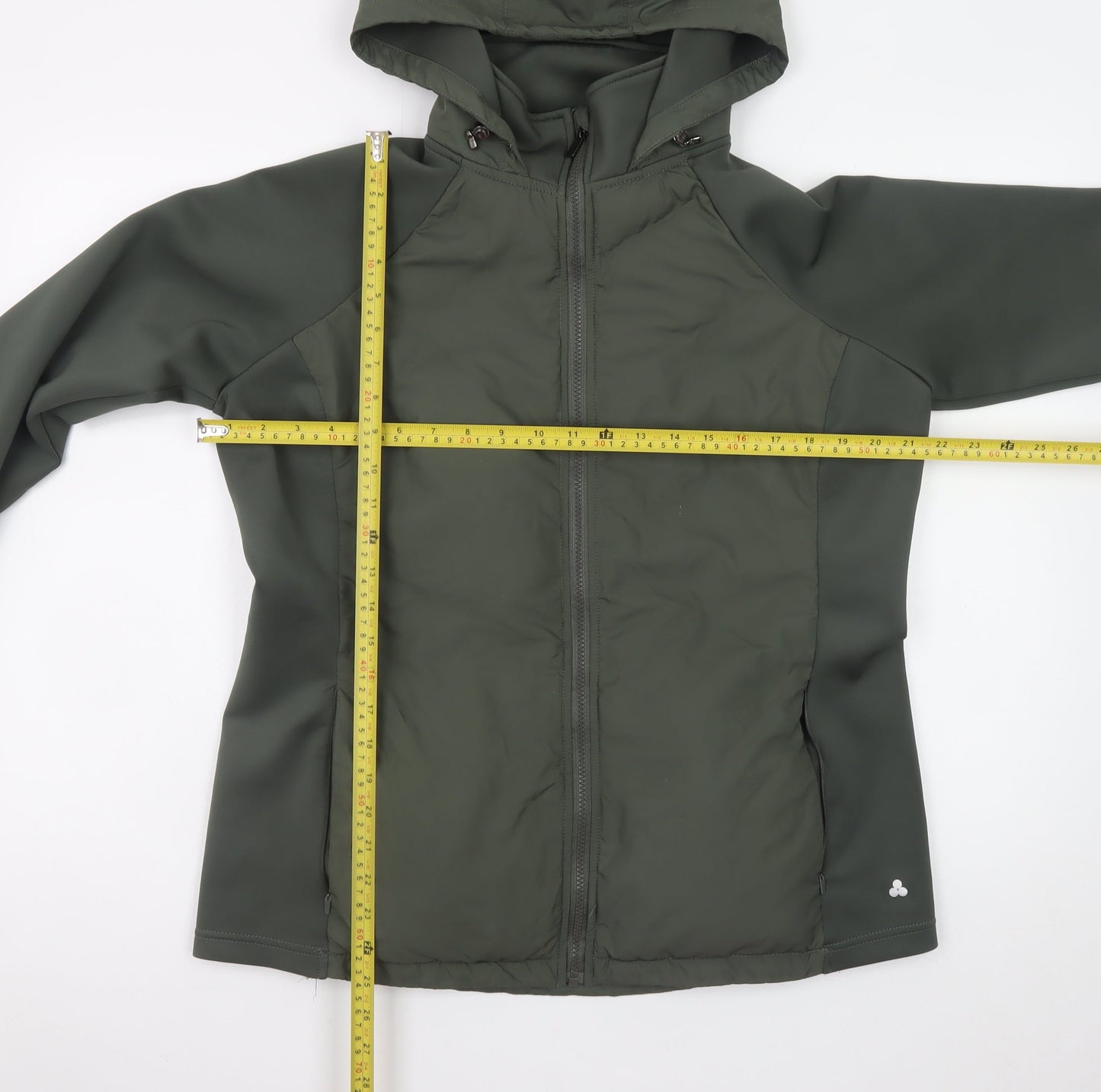 Dunnes Stores Men's Green Hooded Softshell Jacket L Regular