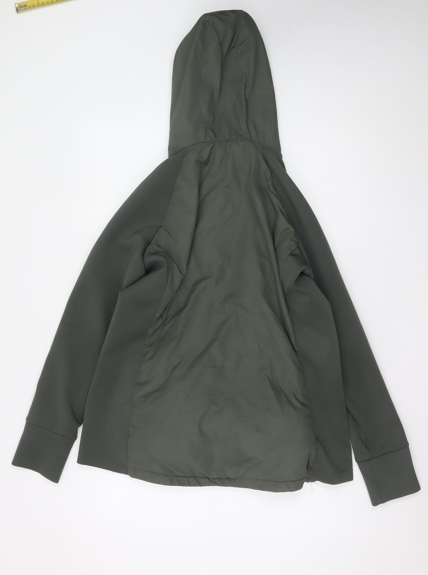 Dunnes Stores Men's Green Hooded Softshell Jacket L Regular