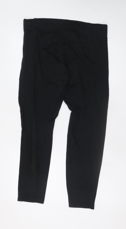 Dunnes Stores Women Black Large Performance Sport Leggings