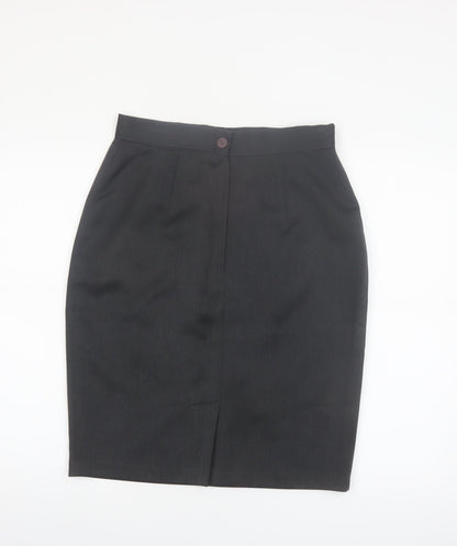 St Bernard Women's Black Size 14 Pencil Skirt Workwear Formal