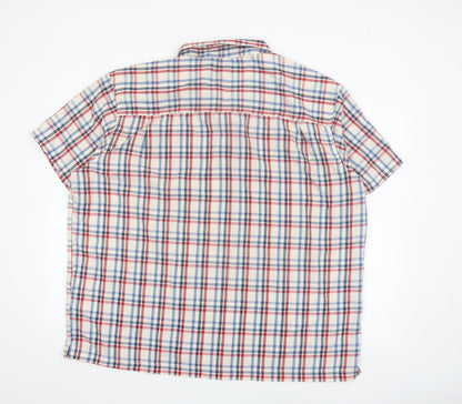 Regatta Men's Multicoloured Check Short Sleeve 3XL Button-Up Shirt