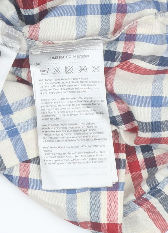 Regatta Men's Multicoloured Check Short Sleeve 3XL Button-Up Shirt