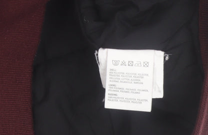 Element Men’s Red Hooded Bomber Jacket M Wind Resistant Lined
