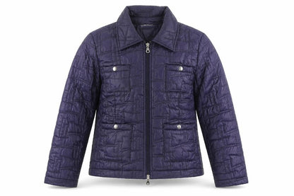 Long Island Women’s Blue Quilted Polyester Jacket Size M