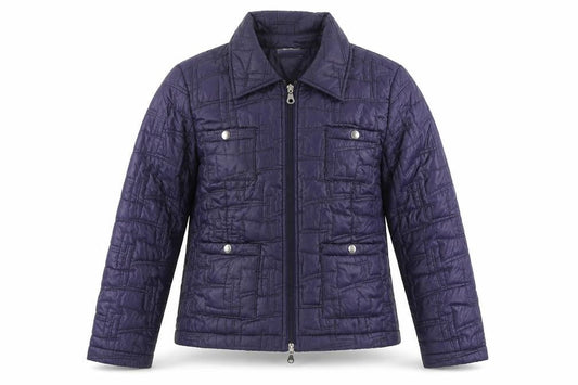 Long Island Women’s Blue Quilted Polyester Jacket Size M