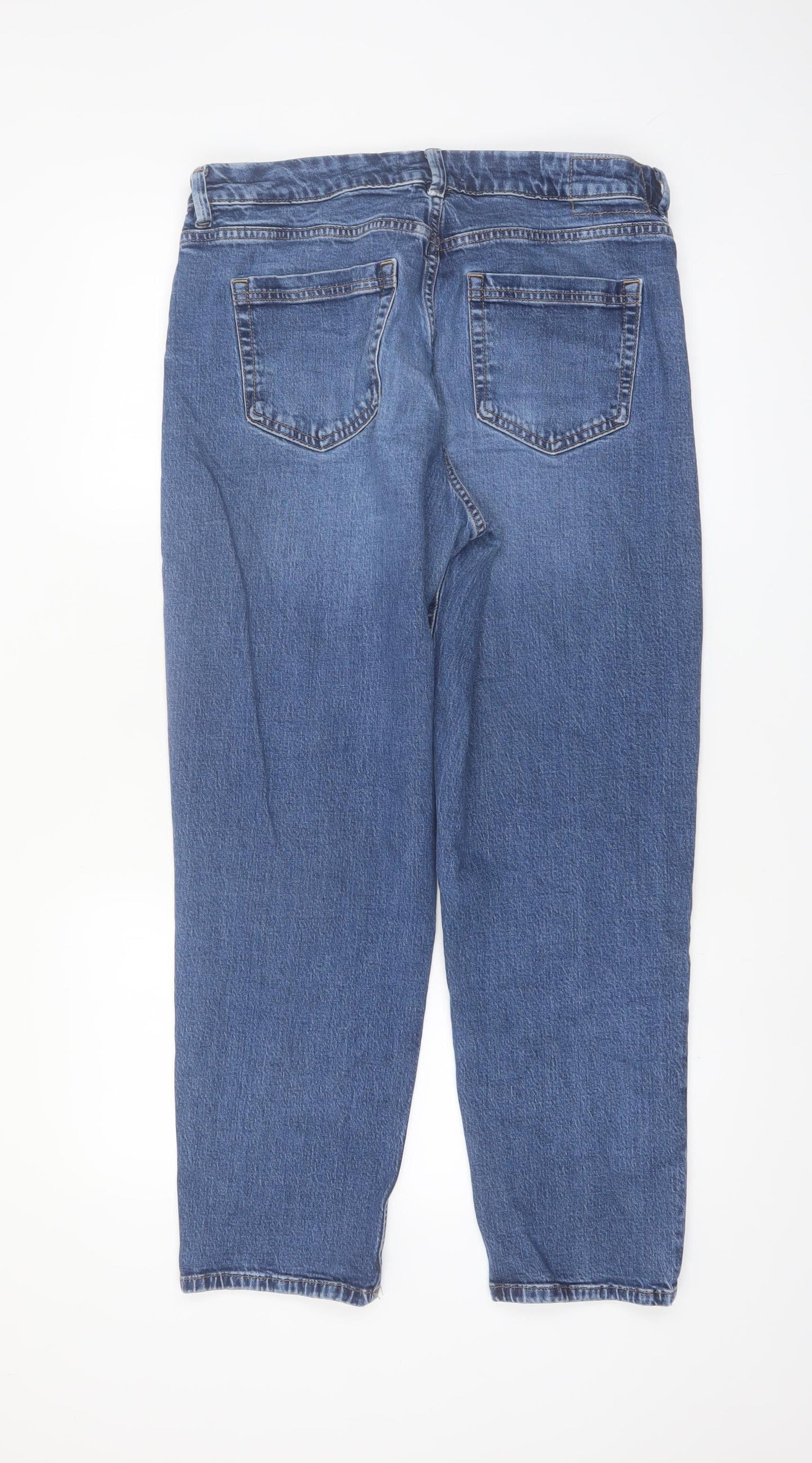 Marks and Spencer Per Una Women's Blue Size 14 Straight Jeans