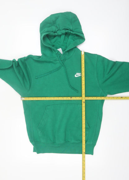 Nike Women’s Green XS Pullover Hoodie Sweatshirt Cotton Blend