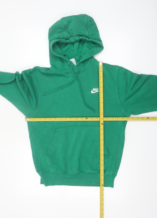 Nike Women’s Green XS Pullover Hoodie Sweatshirt Cotton Blend