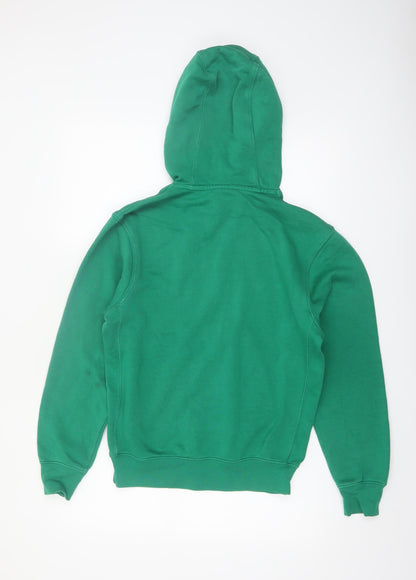 Nike Women’s Green XS Pullover Hoodie Sweatshirt Cotton Blend