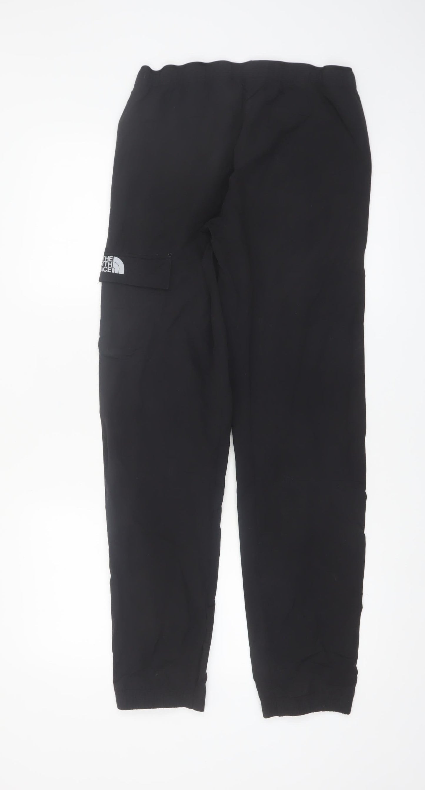 The North Face Boys Black Nylon Cargo Trousers XXLT Adjustable Waist Outdoor