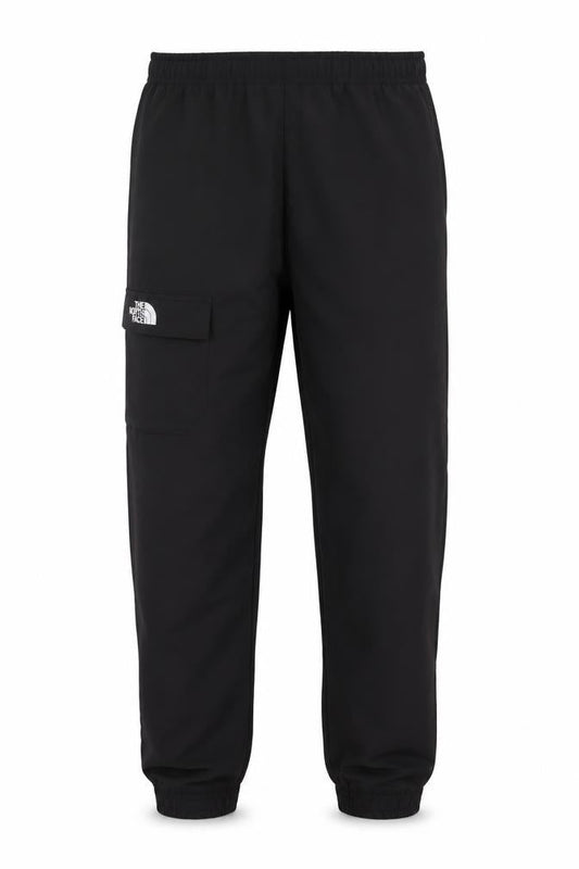 The North Face Boys Black Nylon Cargo Trousers XXLT Adjustable Waist Outdoor