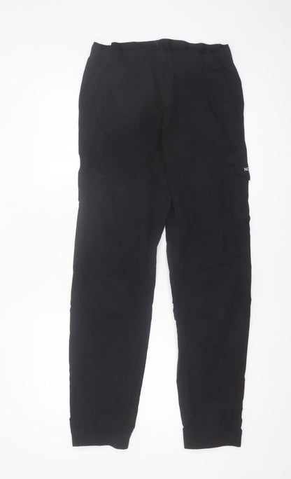 The North Face Boys Black Nylon Cargo Trousers XXLT Adjustable Waist Outdoor
