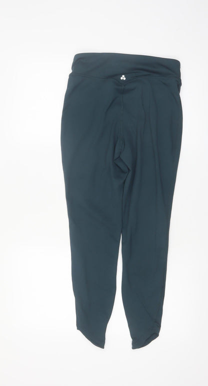 Dunnes Stores Women’s Teal Blue Stretch Active Leggings Size 12