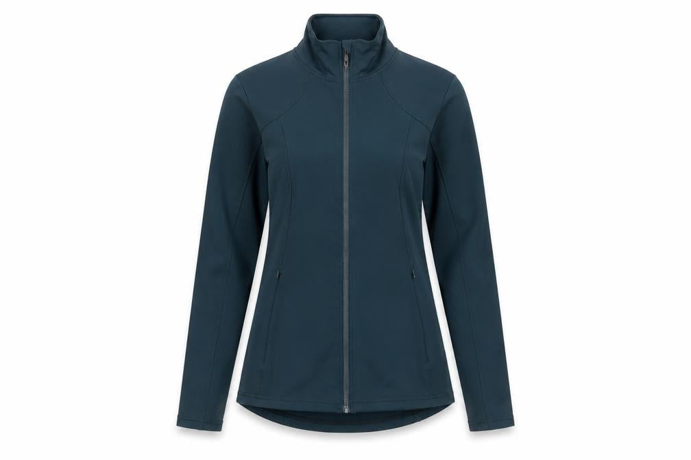 Dunnes Stores Women Blue Size 12 Softshell Full Zip Active Jacket