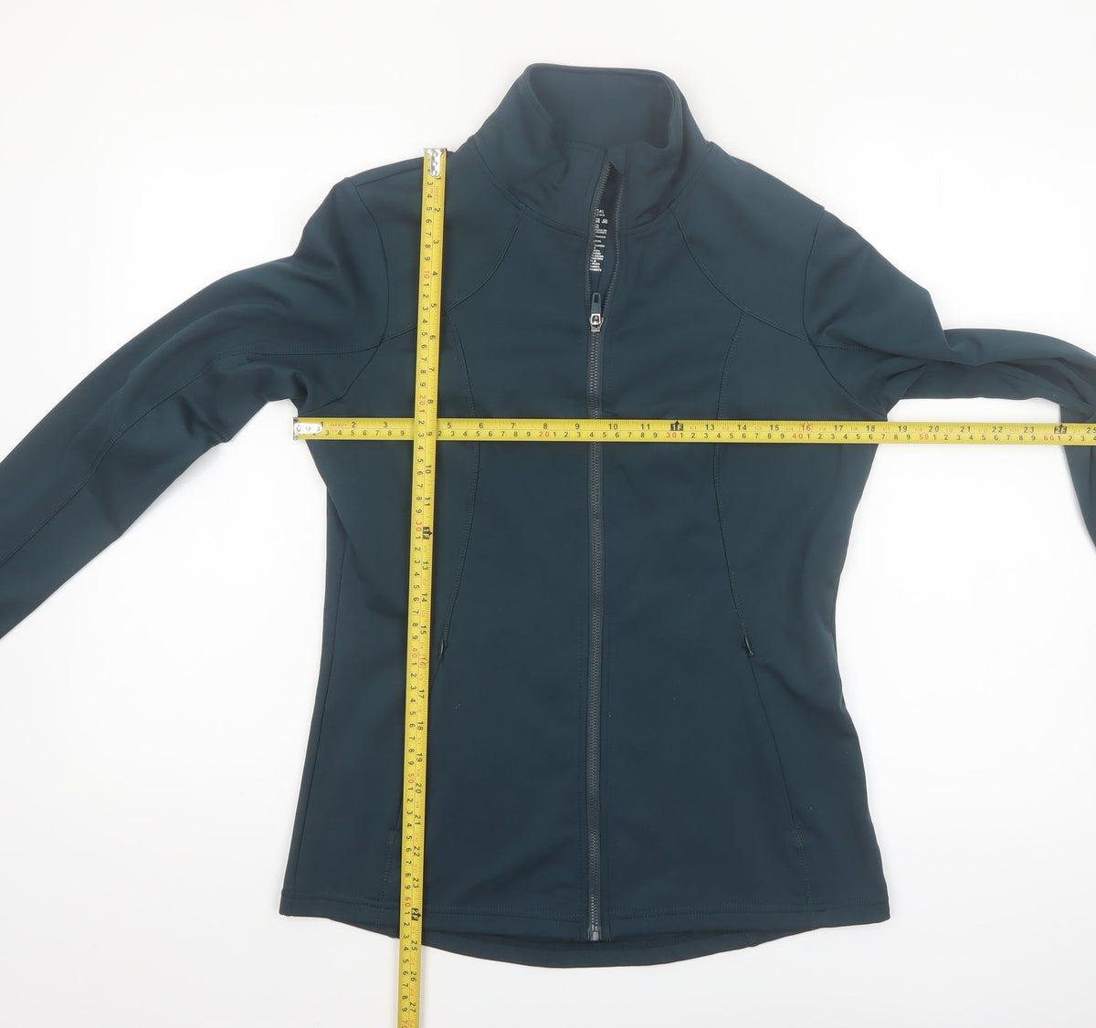 Dunnes Stores Women Blue Size 12 Softshell Full Zip Active Jacket