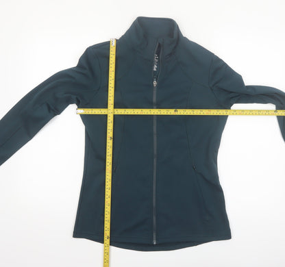 Dunnes Stores Women Blue Size 12 Softshell Full Zip Active Jacket