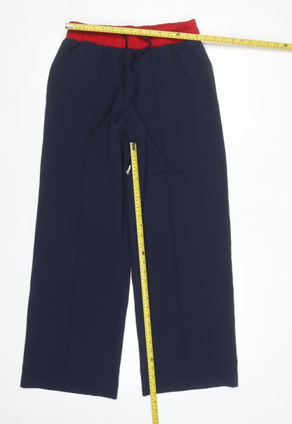 Primark Women’s Blue Jogger Trousers S Elastic Waist Casual