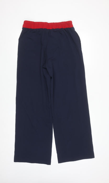 Primark Women’s Blue Jogger Trousers S Elastic Waist Casual