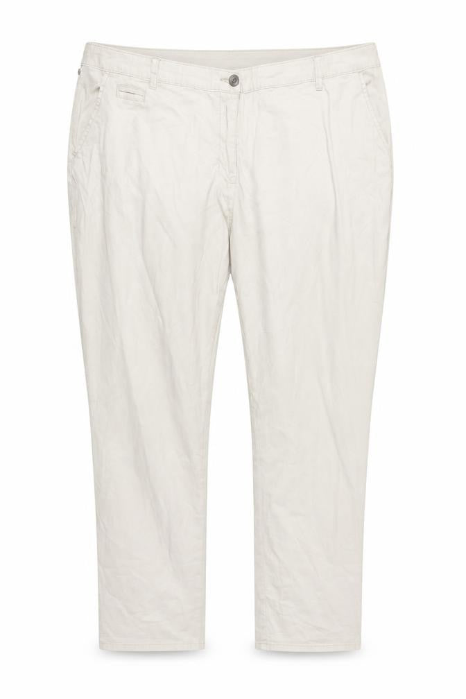 Maine New England Women's Beige Chino Trousers Size 26R