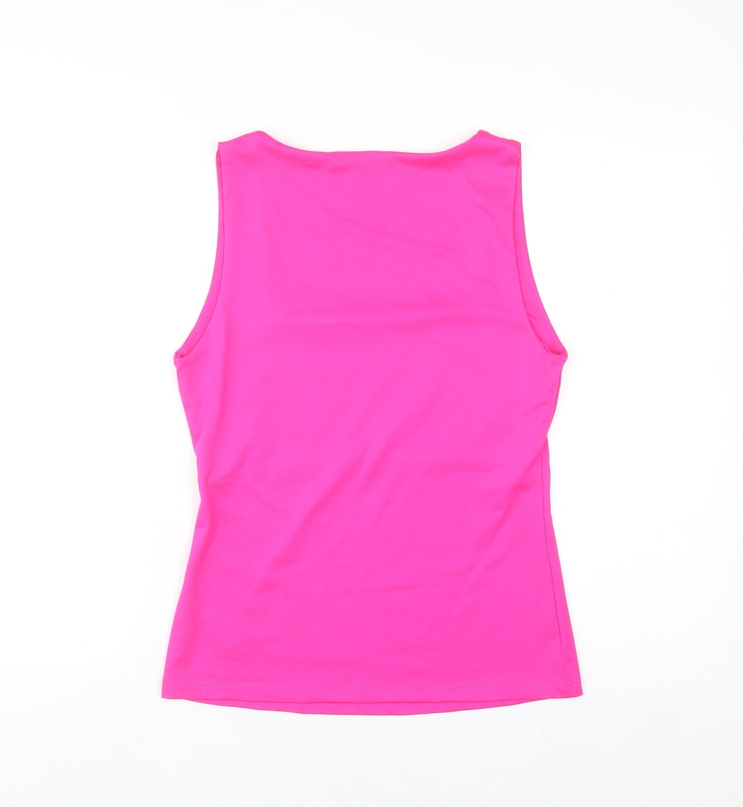Dunnes Stores Women's Pink Tank Top Size 12 Basic Stretch