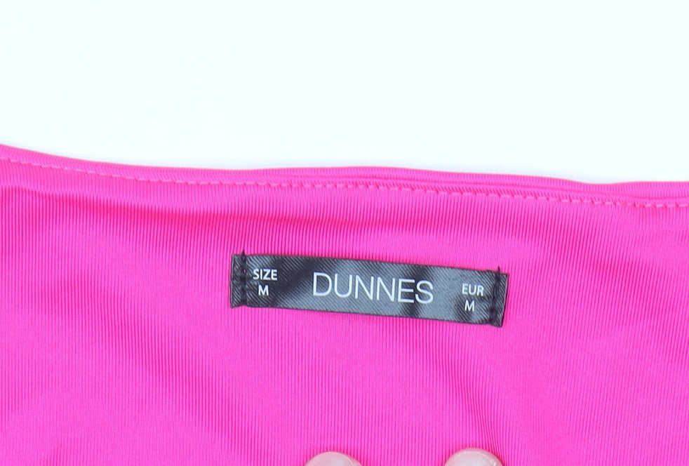 Dunnes Stores Women's Pink Tank Top Size 12 Basic Stretch